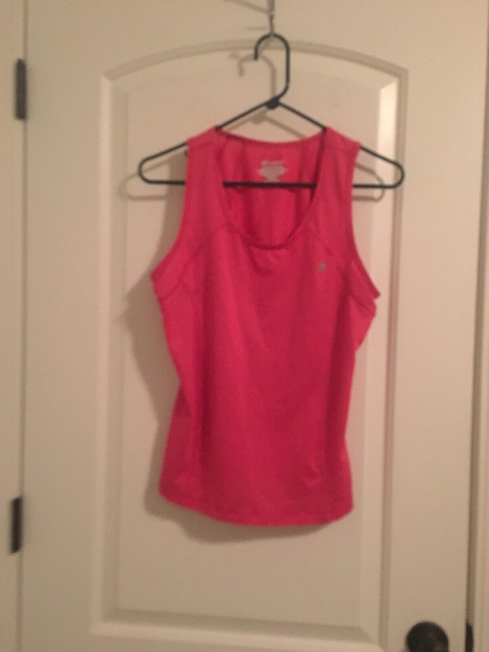 Champion Women's Athletic Tank Top Muscle Shirt Size Large Pink Lightweight